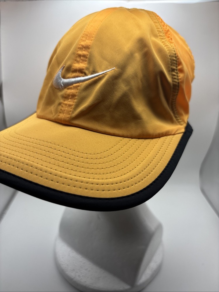 Nike Featherlight Orange Dri-Fit Running Hat