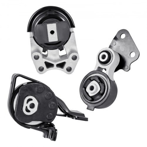 Engine and Transmission Motor Mount Kit Replacement, Set of 3, Compatible with 2