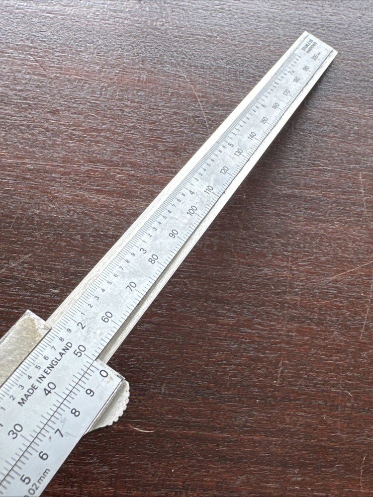 Moore And Wright V1150 ME vernier caliper MADE IN ENGLAND 6"