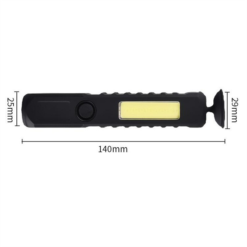 Magnetic COB LED Work Light USB Rechargeable Camping Light Flashlight+Headband
