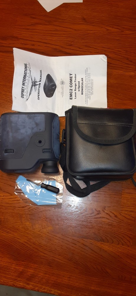 Aimshot EMC2 comet Laser Rangefinder w/ Speed Finder