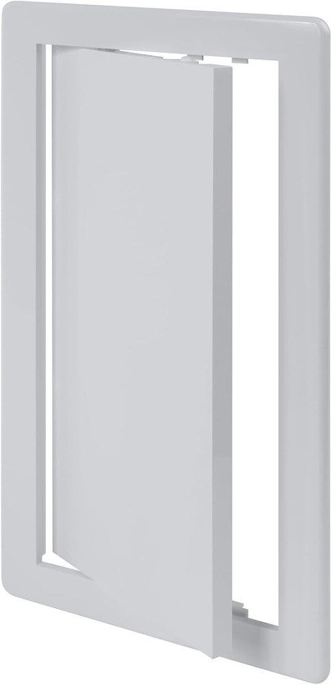 White ABS Plastic Access Panel 6 X 12 Inch (Opening) - Access Door for Drywall,