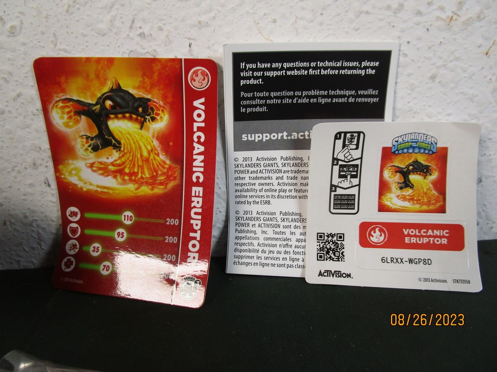 Skylanders Volcanic Eruptor NOS