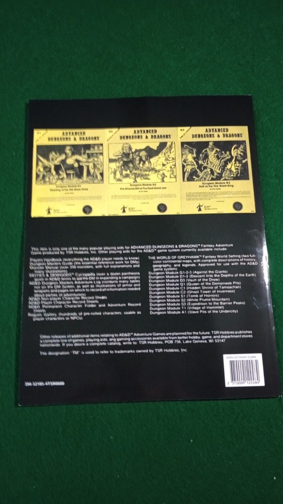 Dungeon Module BUNDLE Advanced Dungeons Dragons AD&D 1st Edition