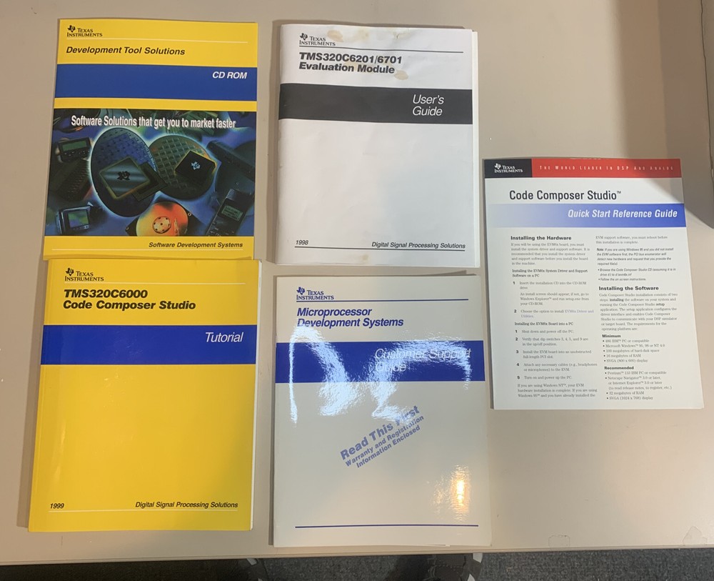 Texas Instruments TMS320C6X EVM Development Board