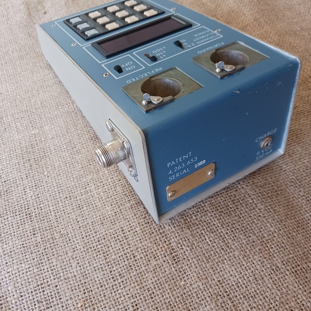 Bird Thruline Wattmeter "Power Analyst", model 4381, some testing - read update