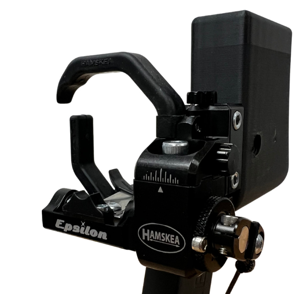 Hamskea Epsilon V2 Riser Interface Mount Arrow Rest Right Hand Black New
