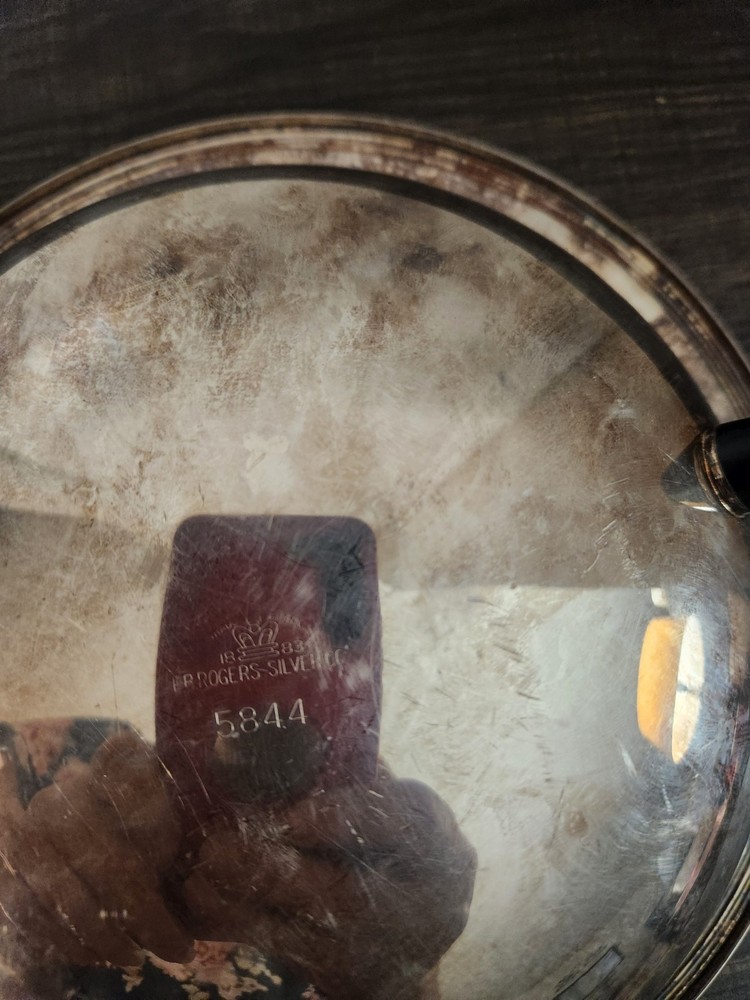 E.B.Rogers Silver Co 1883 Footed Bowl 5844