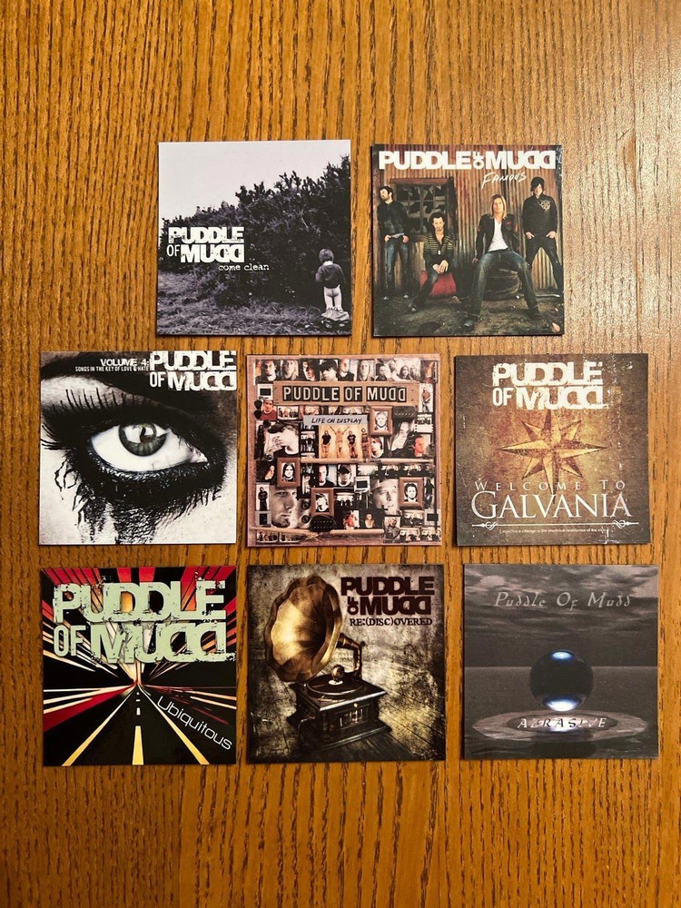 Puddle of Mudd fridge magnets