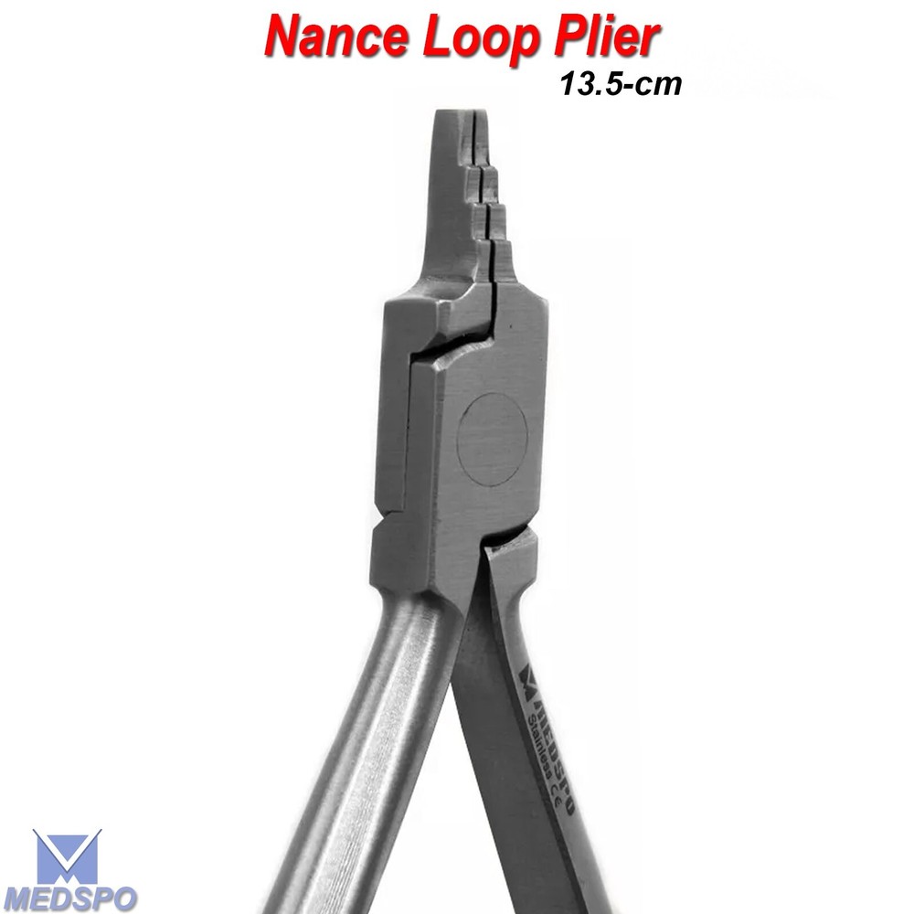 Ortho Nance Loop Pliers Arch Wire Forming Bending Orthodontics Dentists Tools