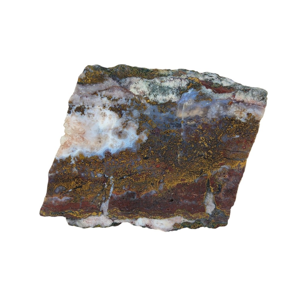 Moroccan Agate, slab, cabbing rough, lapidary, #R-6331