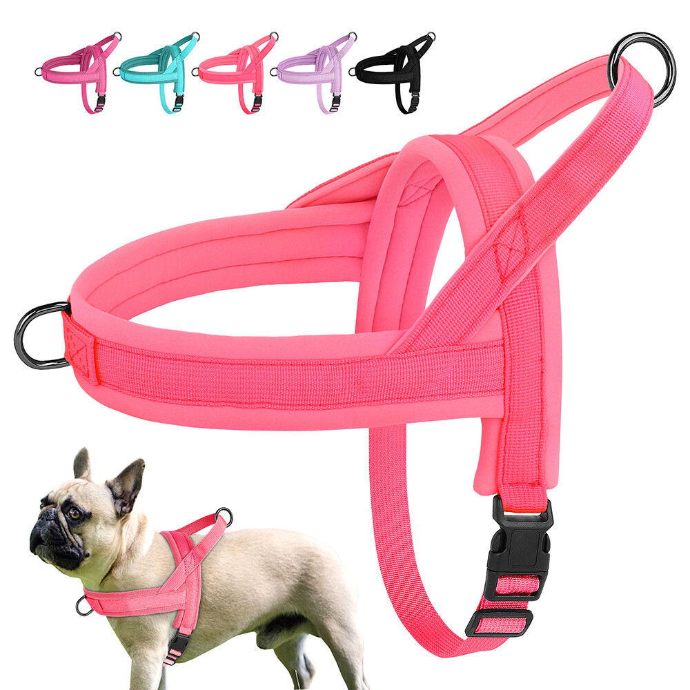 Adjustable Soft Padded Dog Harness No-Pull Pet Vest for Small to Medium Dogs