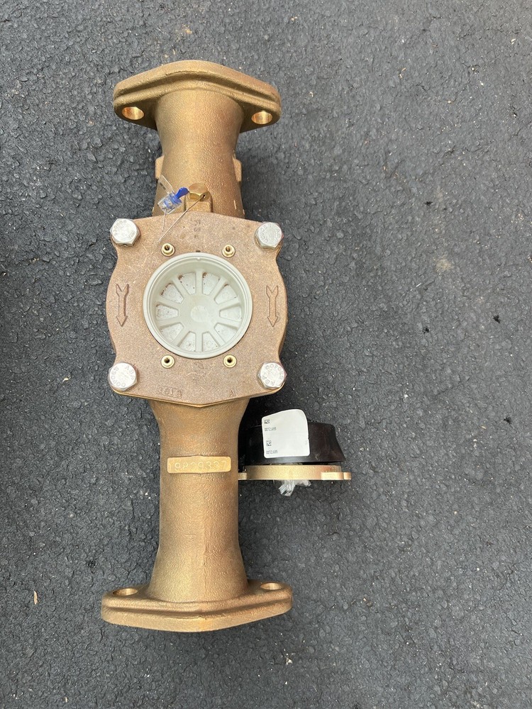 Master Meter MS Multi-Jet Lead Free Brass Water Meter 2" Threaded w/o Register