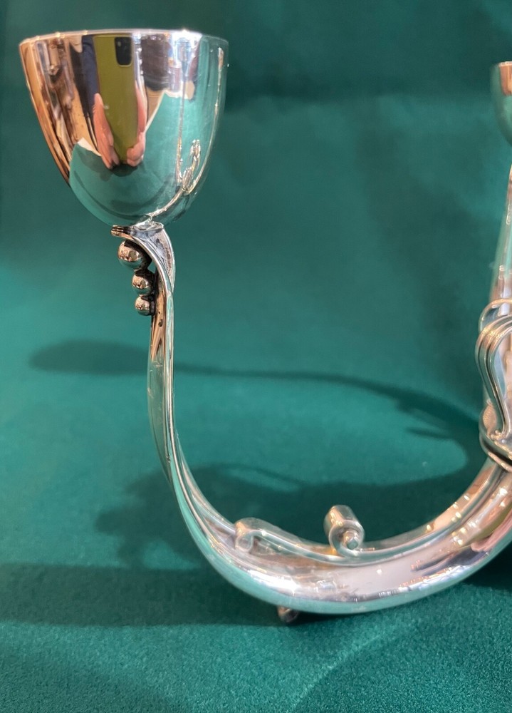 Holger Rasmussen Denmark Vintage Sterling Silver Candlestick