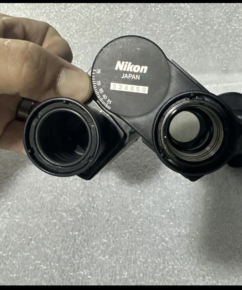NIKON BINOCULAR MICROSCOPE HEAD -