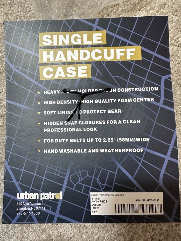 Single Handcuff Case Urban Patrol