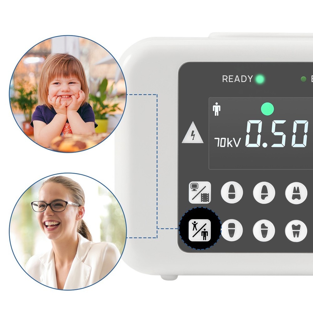 Portable Dental X Mobile Ray Unit Digital Machine Frequency no Shield