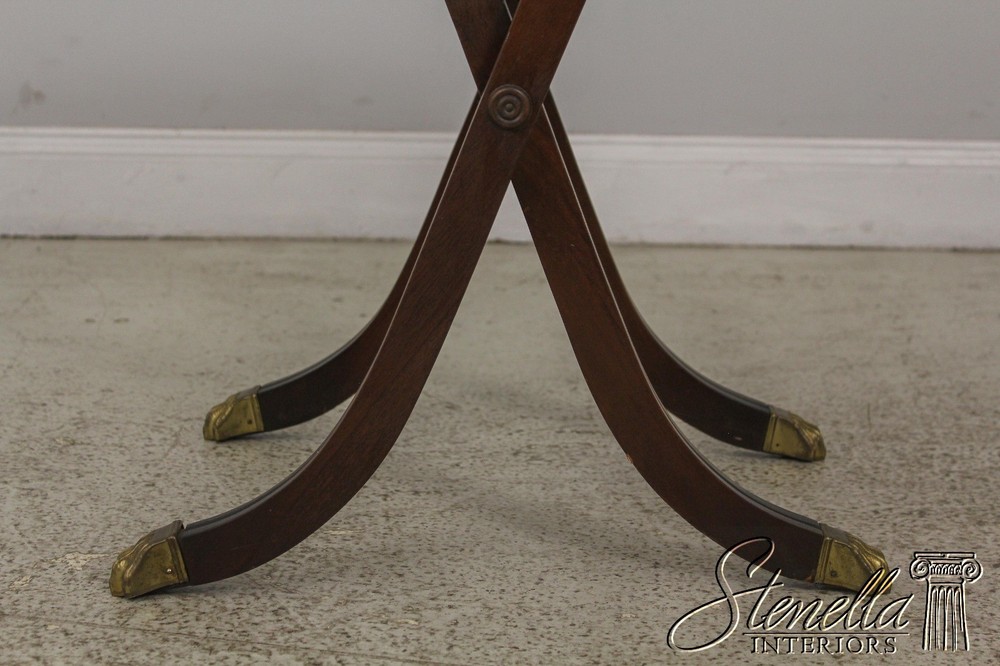 F59341: FERGUSON Regency Style Vintage Tray Top Server Table