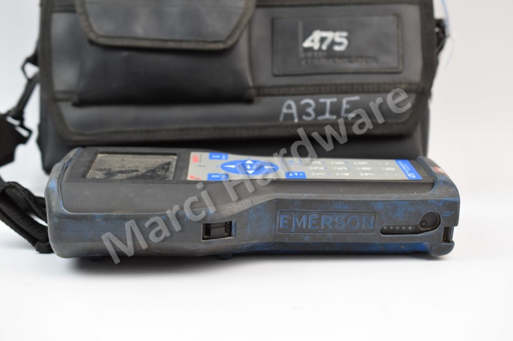 Emerson HART 475 Version 3.9 Field Communicator Hart Silver Edition with CHARGER
