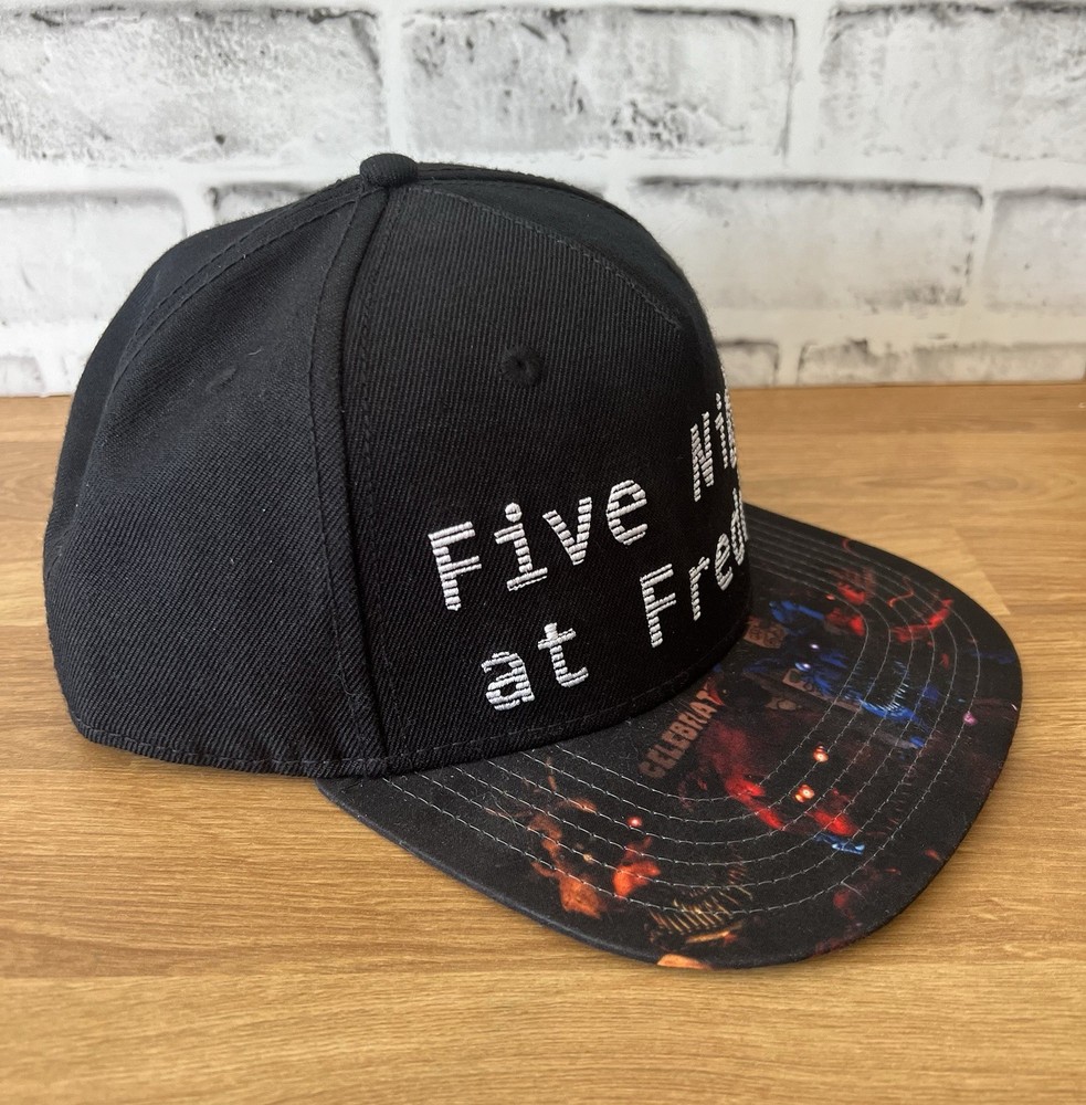 Five Nights At Freddy's Licensed Embroidered Hat Cap Snapback Adjustable 2016