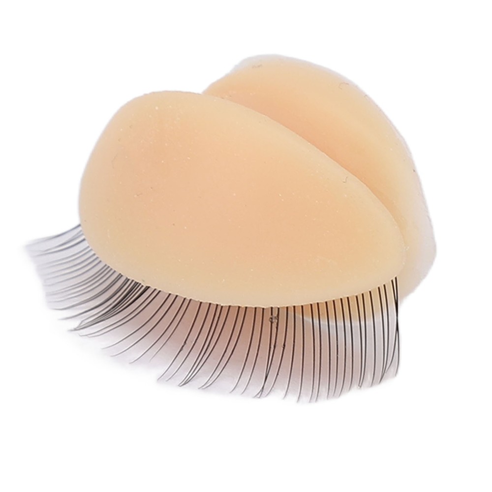 3 Pairs Replacement Eyelids For Mannequin Head Eyelash Extension Practice