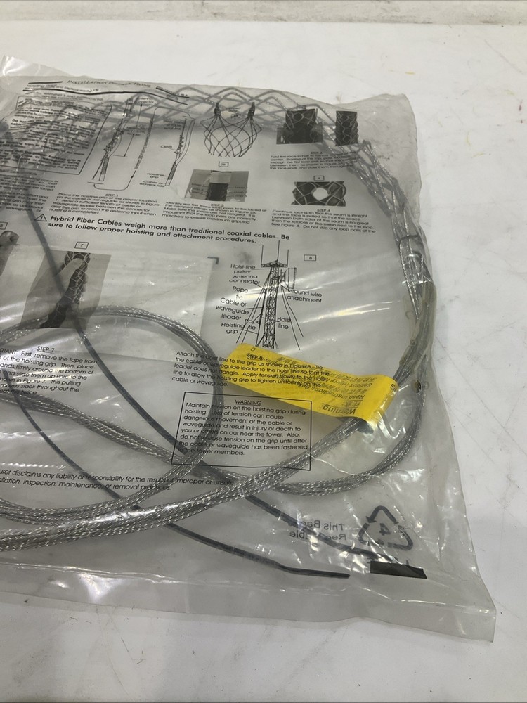 COMMSCOPE 29961-C HOISTING SUPPORT GRIP CLAMP 1 1/4 CABLE R5T