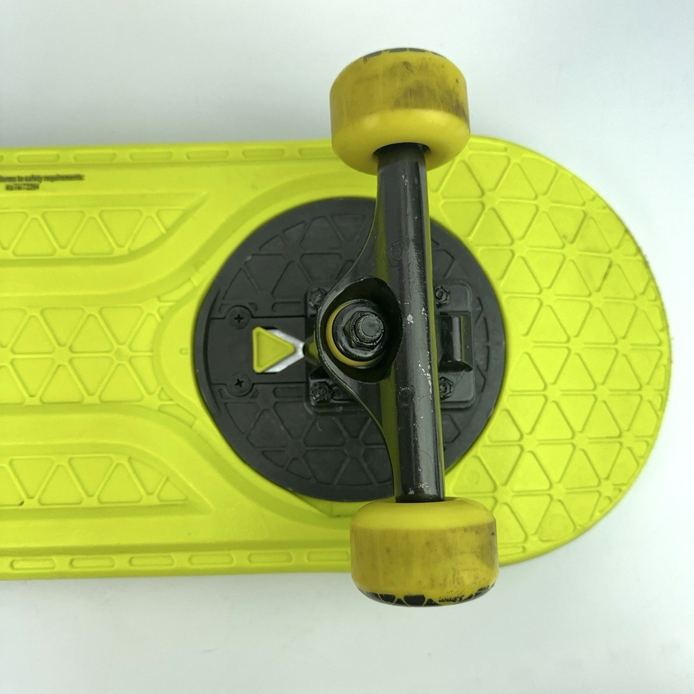 Morf Board Skateboard Lime Green Deck With Trucks Insert Wheels Smooth Ride