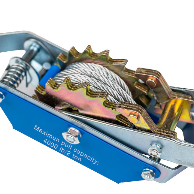 RELIABILT 4000-lb 6-ft Cable Puller Winch