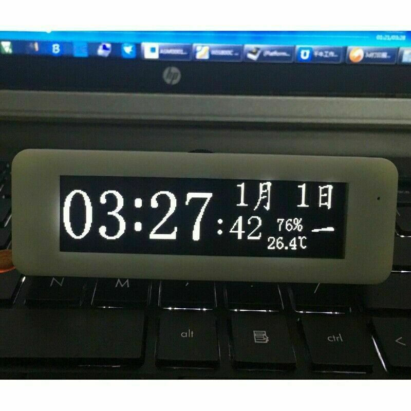 3.12 inch OLED Music Spectrum Display Analyzer Audio Level Indicator VU Meter