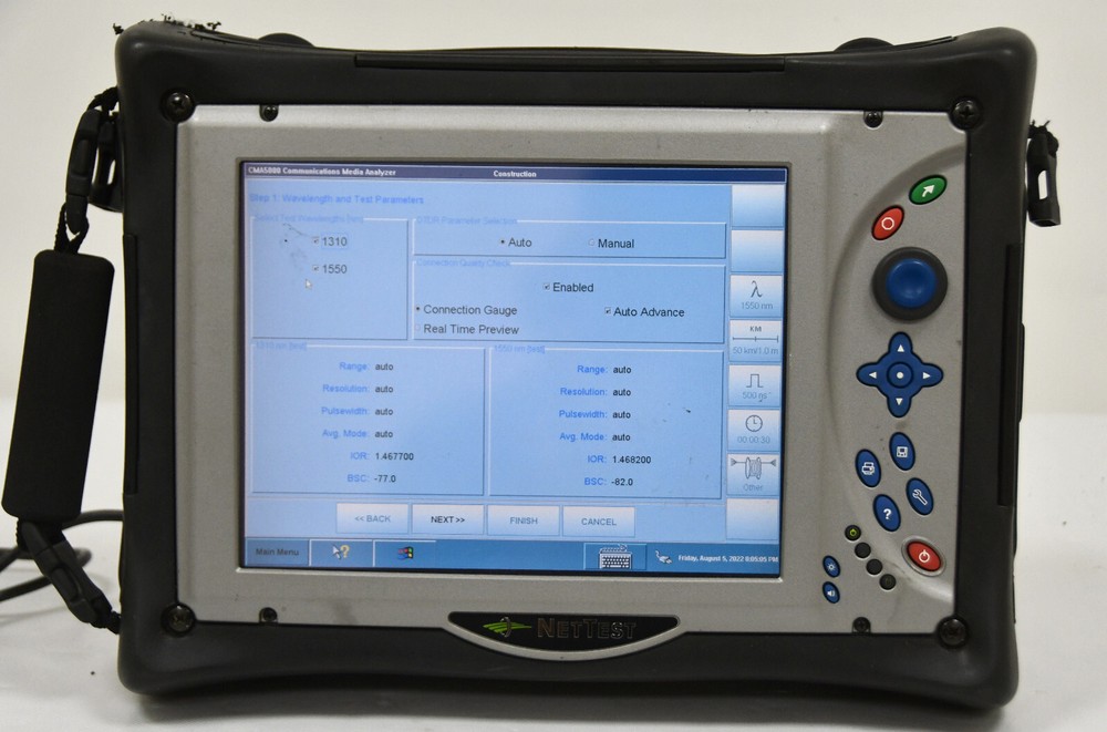 Anritsu Nettest CMA5000 OTDR Single Mode Multi-Layer Network Test Platform