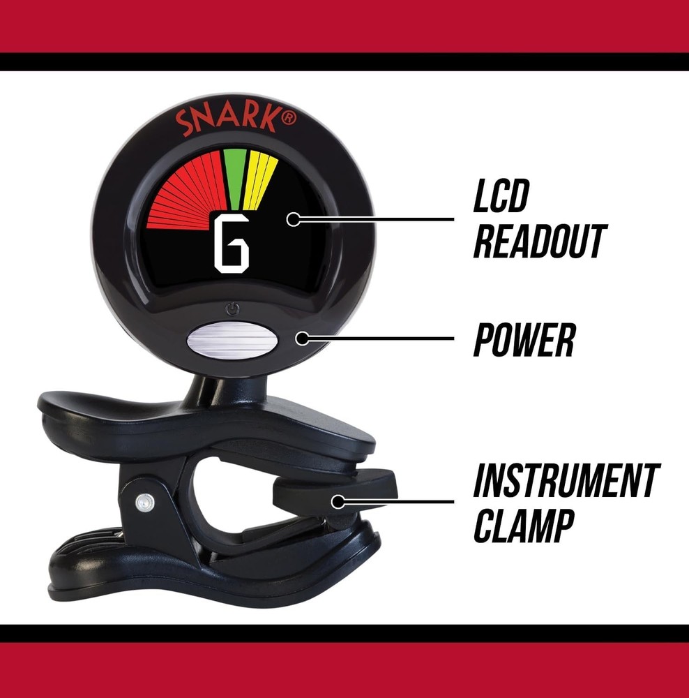 Clip-On Tuner for Ukulele Current Model