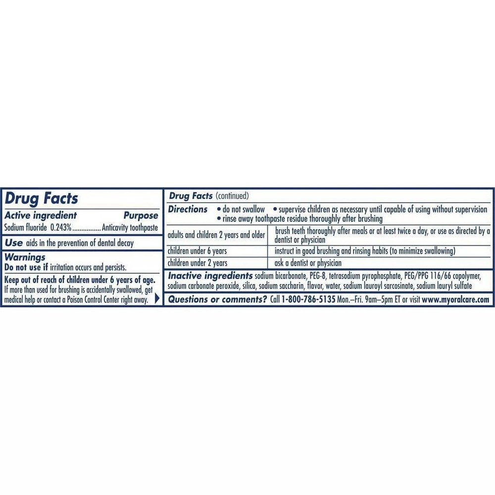 3 Pack Pepsodent Complete Care Anticavity Fluoride Toothpaste Original 5.5 Oz