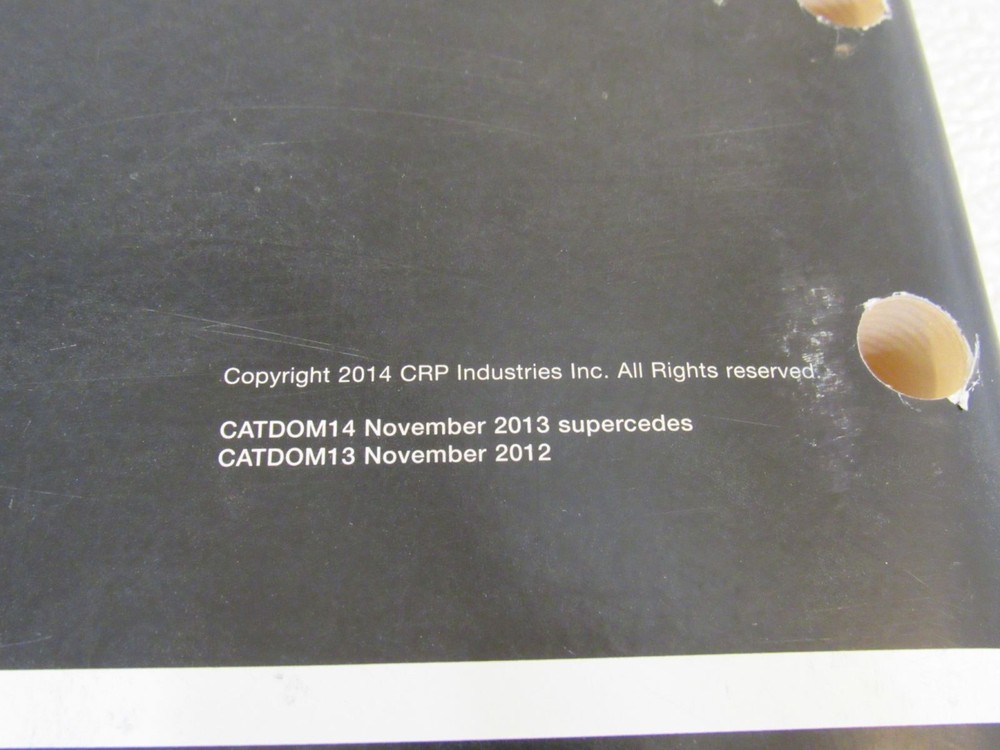 CPR Industries Inc Belts and Belt Kits 2014 Application Guide CATDOM14