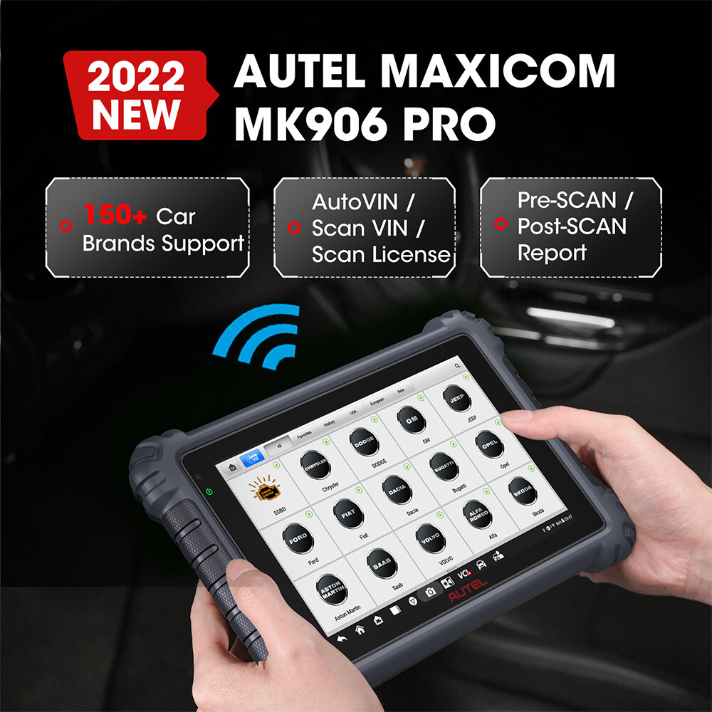 2024 Newest Autel MaxiSys MK906 Pro Coding Full System Diagnostic Scanner Tool