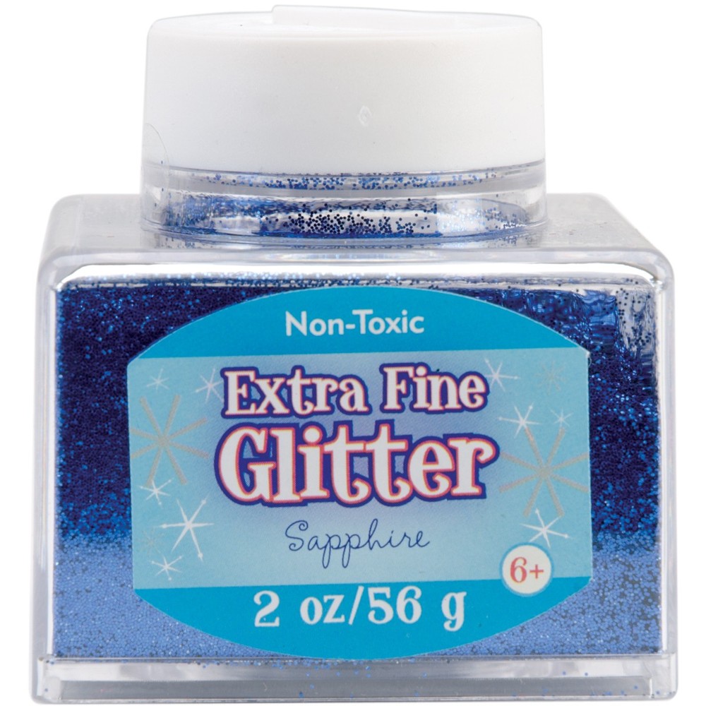 Sulyn Extra Fine Glitter 2oz-Sapphire - 4 Pack