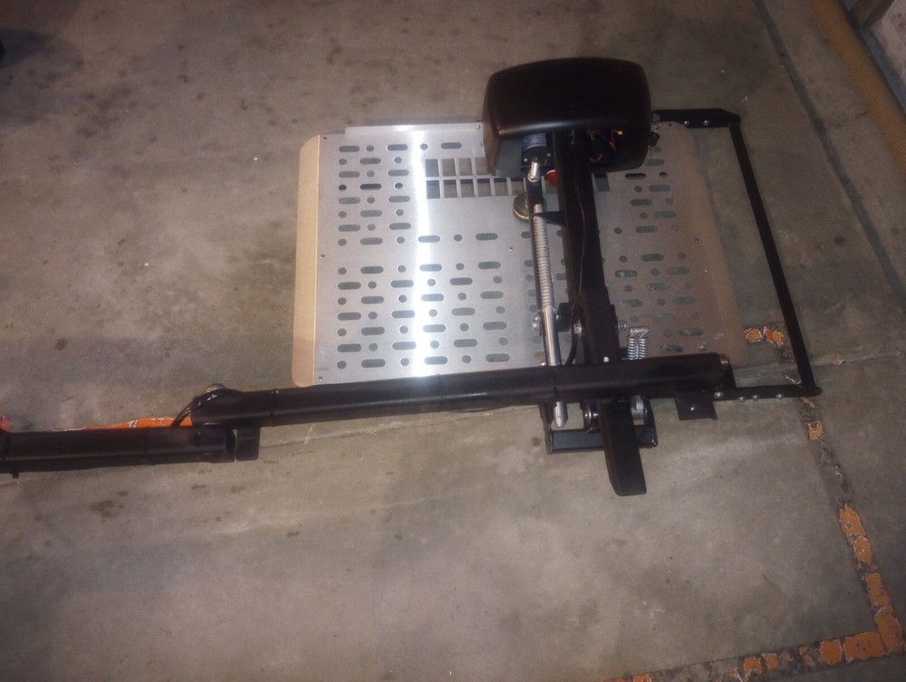 Harmar Electric Lift and Ryder Xpress Mobility Scooter
