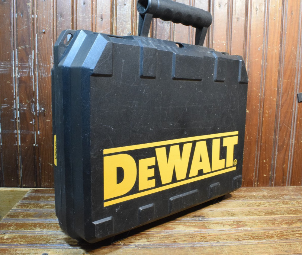 DEWALT POWER DRIVER DRILL HARD PLASTIC STORAGE CARRY CASE TOOL BOX EMPTY D21008K
