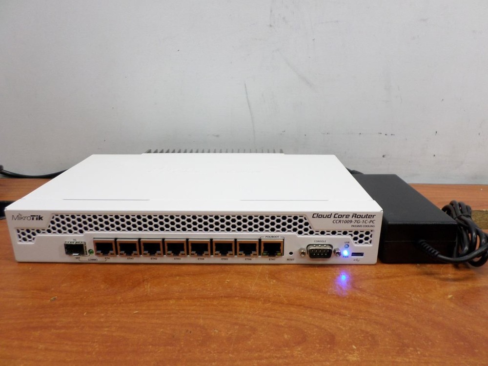 Mikrotik Cloud Core Router CCR1009-7G-1C-PC