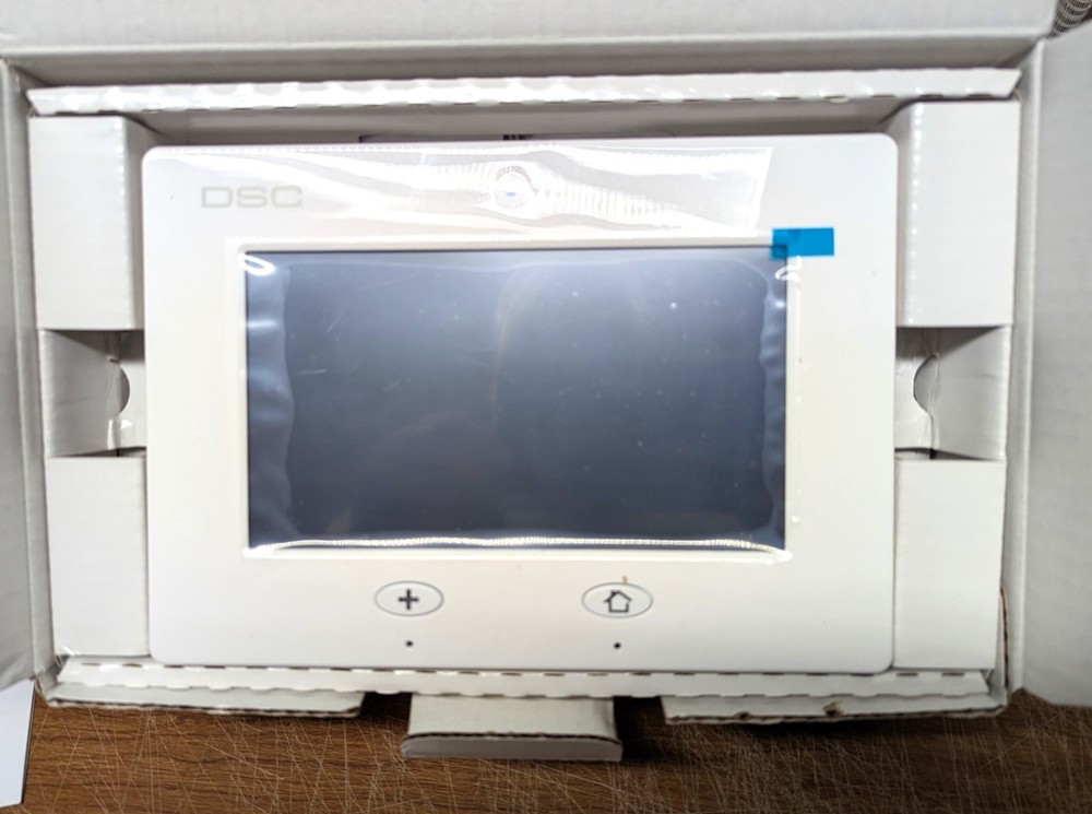 DSC TOUCH 88030452 SECURITY CONSOLE AND POWER SUPPLY SEE DISCRIPTION