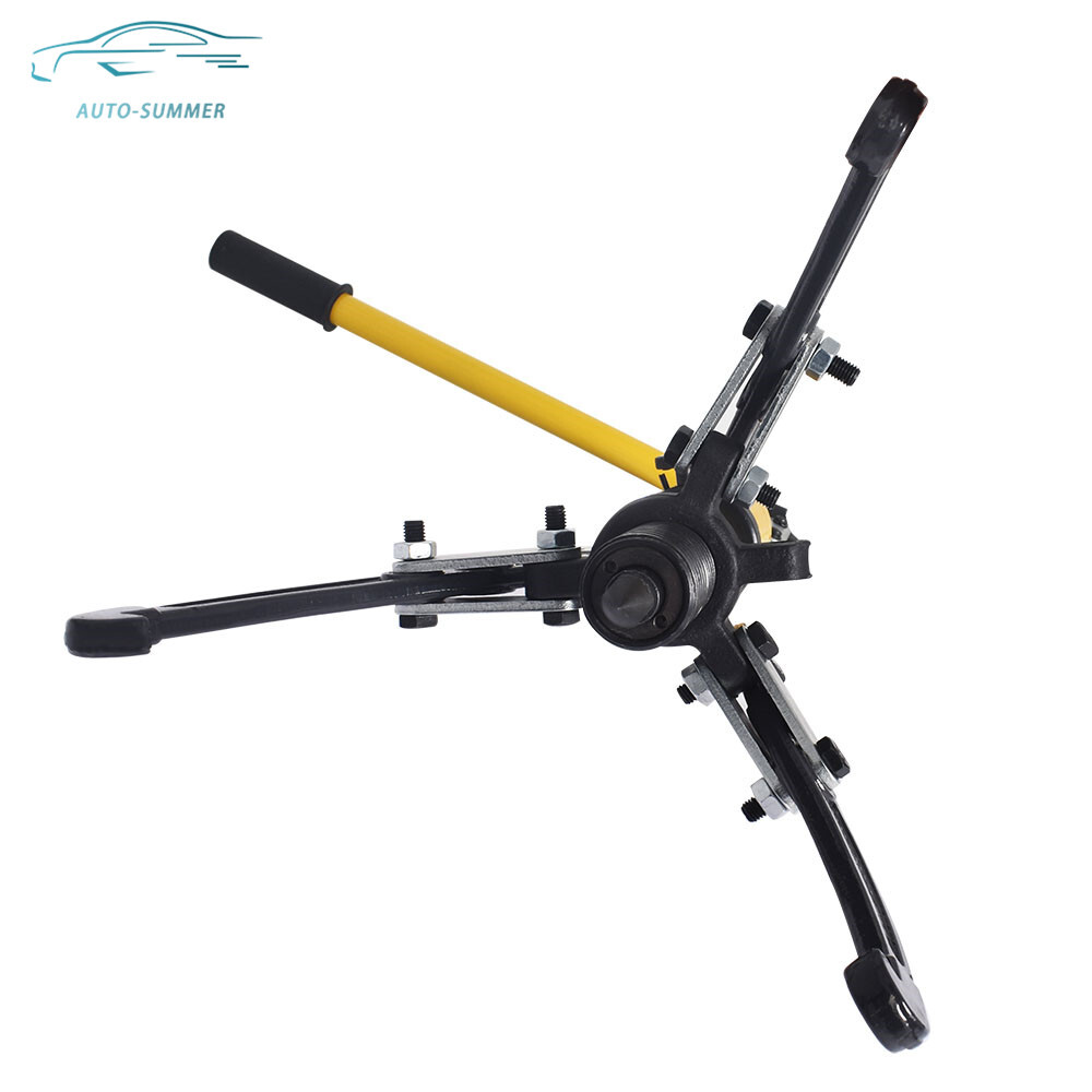 5T Hydraulic Bearing Gear Puller Wheel Hub Puller Separator Garage Tool 3-Jaws