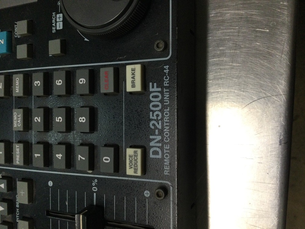 RARE DENON DN-2500F Remote Control Unit RC-44 DJ Sound Machine