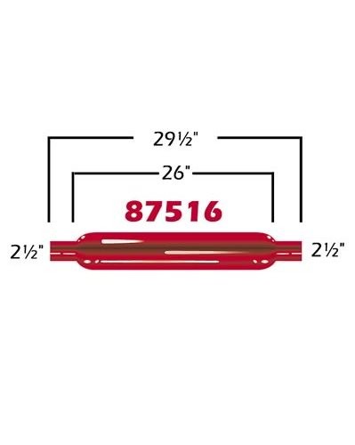 Cherry Bomb Glasspack Muffler 87516CB