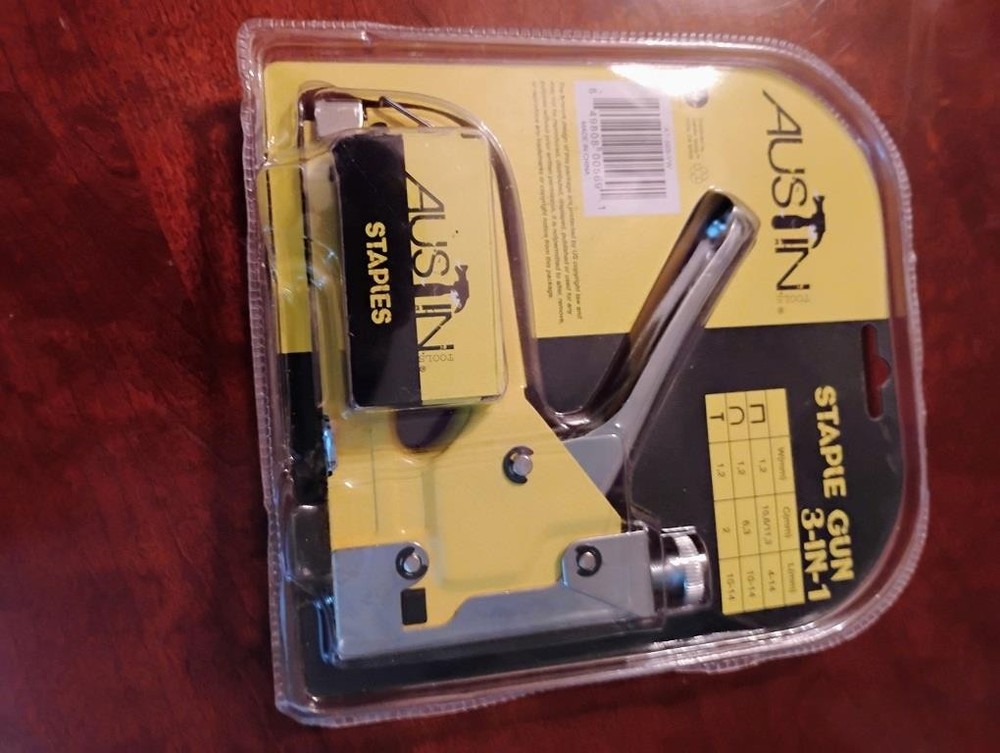 AUSTIN STAPLE GUN 3-IN-1