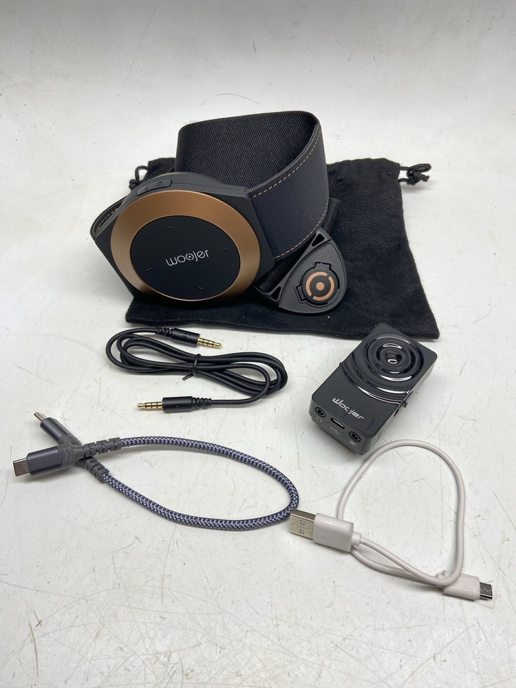 Woojer Strap Edge Haptic & Woojer Mini Wireless bluetooth VR, Working.