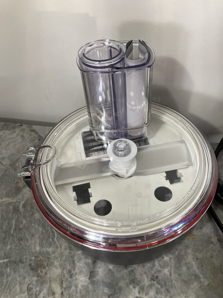 Kitchen Aid 13 Cup Exact Slice Black Food Processor & Dicing Kit KFP1355OB