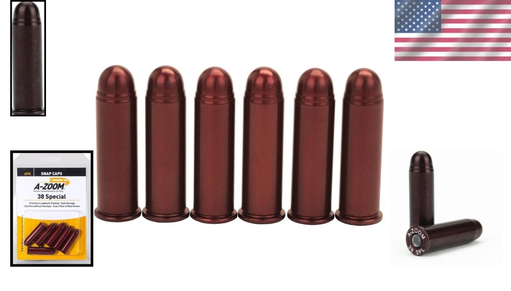 38 Special Training Snap Caps, Pack of 6