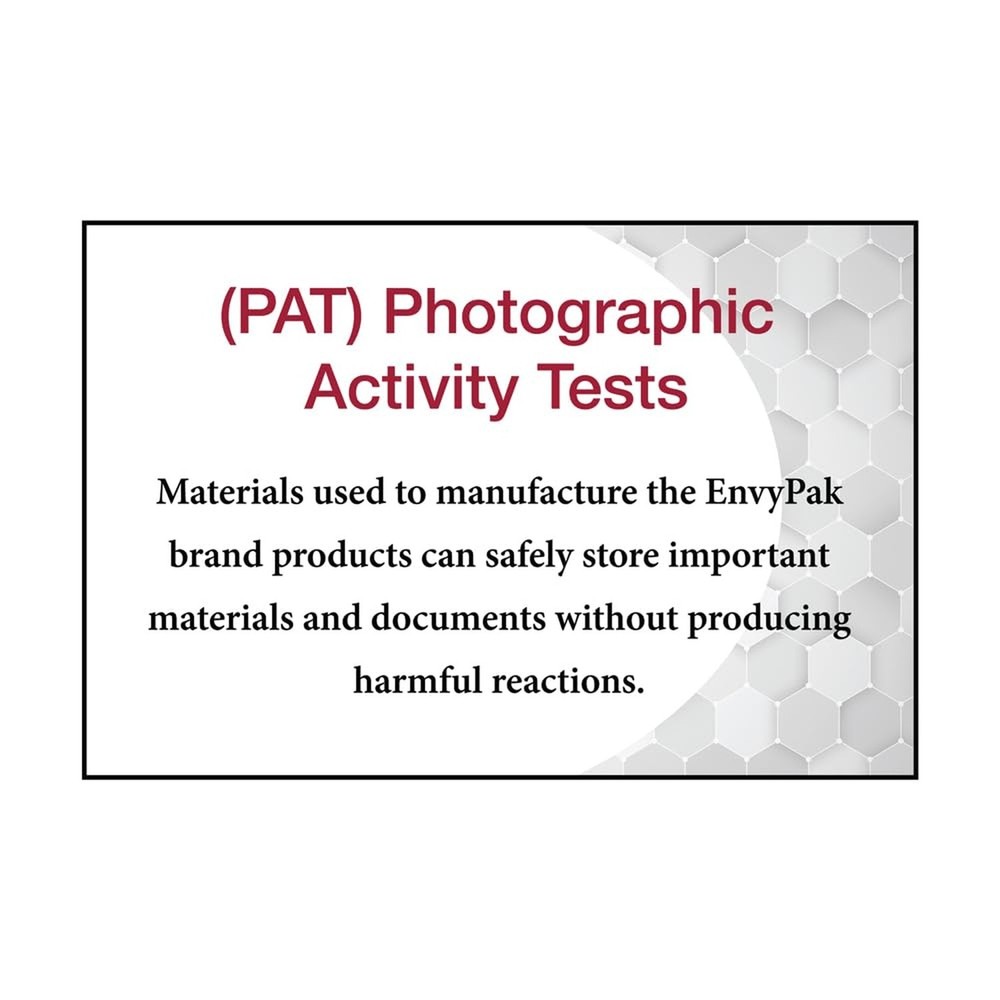 EnvyPak Tabloid Page Protectors, 6 Hole Punched (Large Format), Clear - Side ...