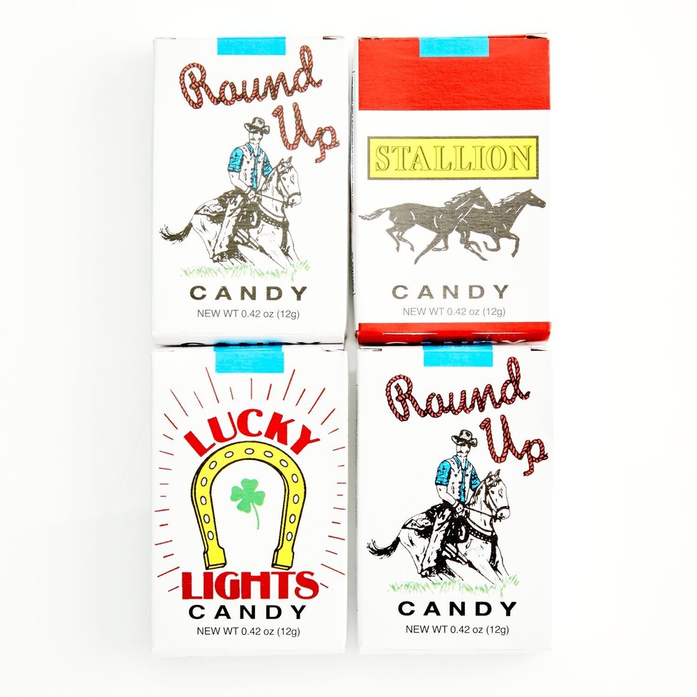 World's King Size Candy 'Cigarettes' ,0.01 oz,24 Case