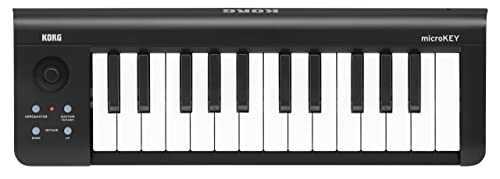 KORG Microkey-25 kMIDI Keyboard Controller USB Pass Power DTM Plug -in attached