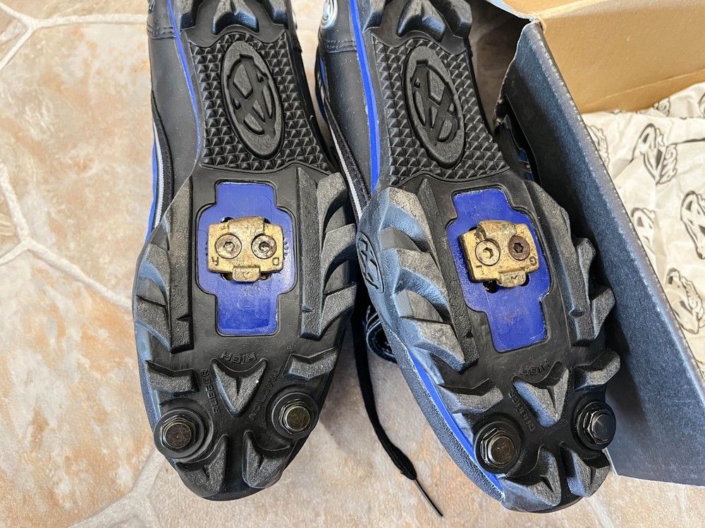 Answer Speeder Clipless Shoes + SPD Cleats +Time Cleats Size 9